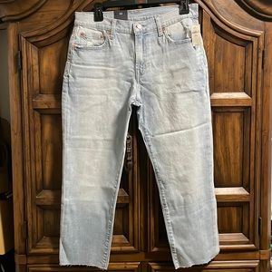 Gap Denim Acid Wash Jeans Size 29/8P Women’s Boyfriend Fit